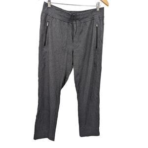 EUC Lululemon Athletica Gray Men's Sweatpants Size L 32Wx32L w Zip-close pockets